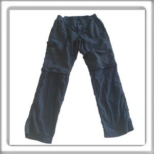 Karrimor Women’s Aspen Zip Off Trousers Convertible Pants Gray Nylon US Size 8